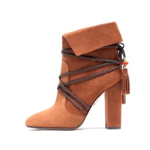 Aquazzura x Poppy Delevingne Moonshine Boots